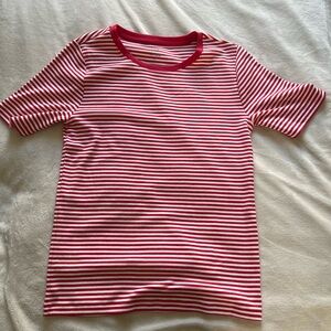 Red & White Gap striped tee